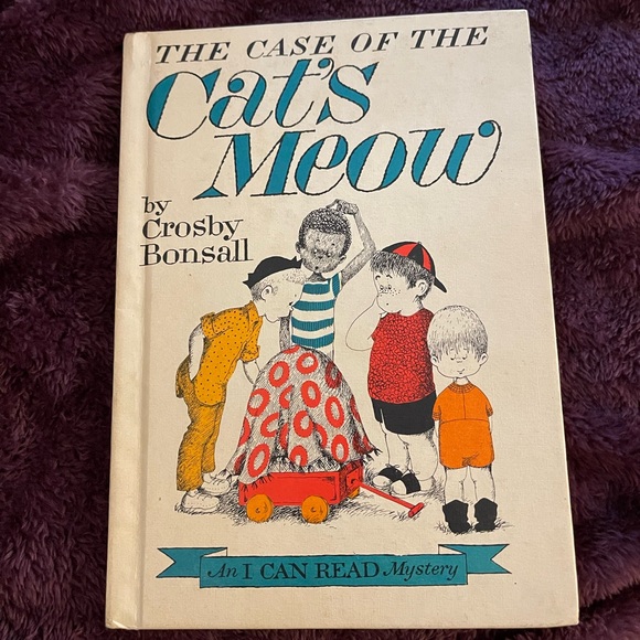 The Case Of the Cat's Meow 1965 Vintage Children's Hardcover Book First Ed. - Picture 1 of 4